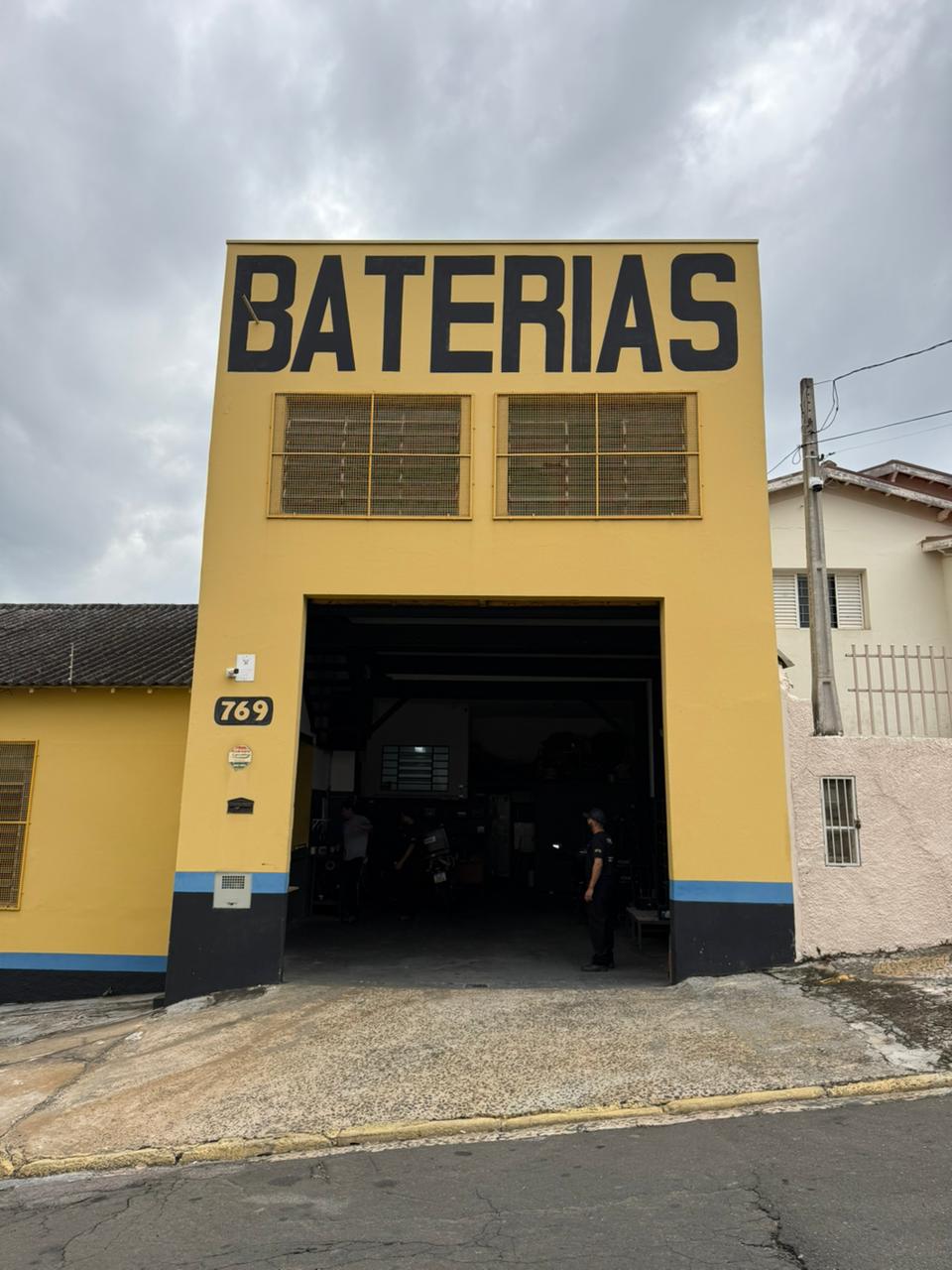 Fachada lateral da Codibac em Campinas